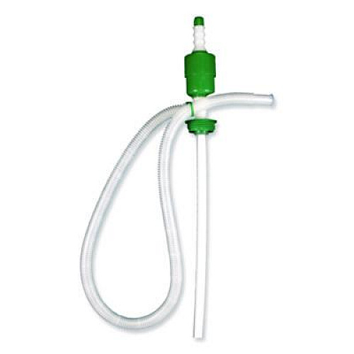Boardwalk Drum Pump, 5 gpm, Plastic, 46" Tall, Clear, 25/Carton (00423CT)