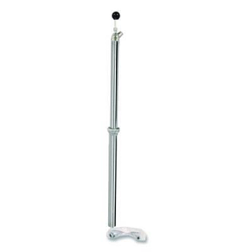 Boardwalk Bottle Pump, 22 oz Output, Steel, 42.5" Tall, Chrome, 6/Carton (00422)