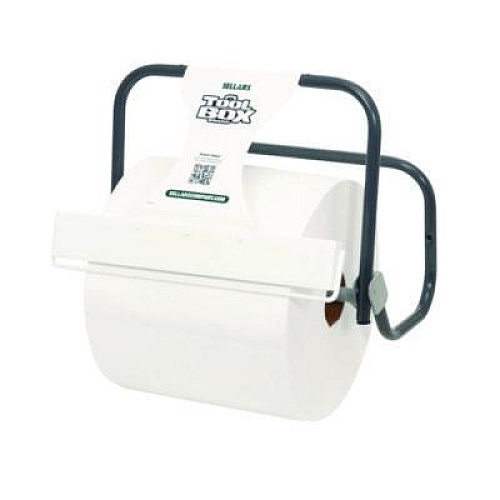 Sellars TOOLBOX WaterWeave T600 Wipers, 1-Ply, 11.8 x 12.8, White, 1,100 Sheets/Roll (68300)