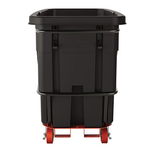 Suncast Commercial 0.75 cu yd Standard Duty Tilt Truck, 1,300 lb Capacity, Black (RMTTSD75D)