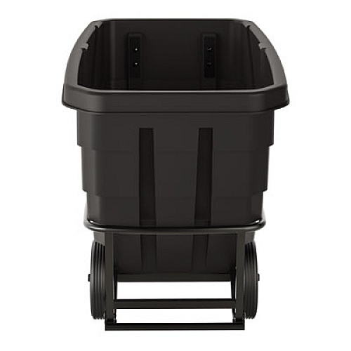 Suncast Commercial 0.75 cu yd Standard Duty Tilt Truck, 1,300 lb Capacity, Black (RMTTSD75D)