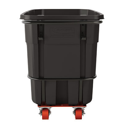 Suncast Commercial 0.5 cu yd Standard Duty Tilt Truck, 800 lb Capacity, Black (RMTTSD50D)