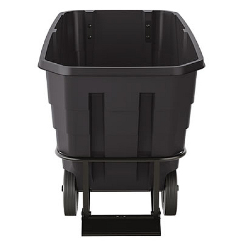 Suncast Commercial 0.5 cu yd Standard Duty Tilt Truck, 800 lb Capacity, Black (RMTTSD50D)