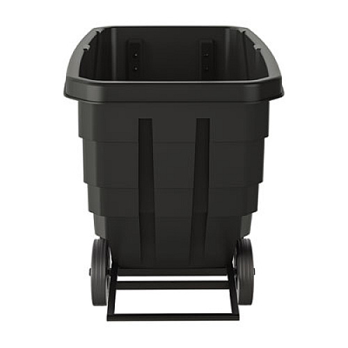 Suncast Commercial 0.75 cu yd Light Duty Tilt Truck, 750 lb Capacity, Black (RMTTLD75D)