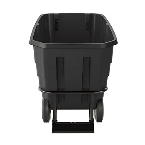 Suncast Commercial 0.5 cu yd Heavy Duty Tilt Truck, 1,350 lb Capacity, Black (RMTTHD50D)