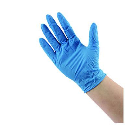 Boardwalk 395 Series Disposable General-Purpose Nitrile Gloves, Powder-Free, Small, 5 mil Thick, 9.5" Long, Blue, 100/Box, 10 Boxes/CT (395SCTA)
