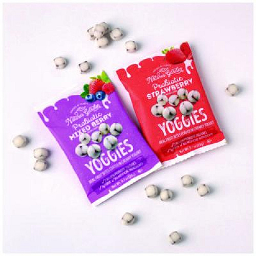 Nature's Garden Probiotic Yoggies Variety Snack Pack, Assorted Flavors, 0.7 oz Bag, 30/Carton (22002303)