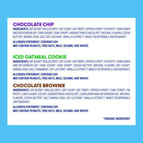 CLIF Bar Kid Organic Zbar Granola Bars Variety Pack, Assorted Flavors, 1.27 oz Bar, 36/Carton (22002341)