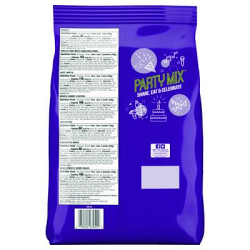 Ferrara Party Mix Stand-Up Bag, 120 Pieces, Assorted Flavors, 2.5 lb Bag (22002359)