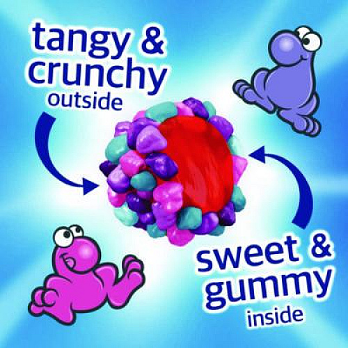 NERDS Very Berry Clusters Share Pack, Berry, 3 oz Packet, 12/Carton (22002361)