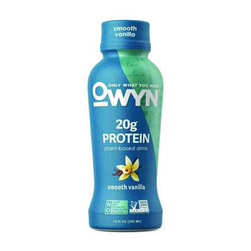 OWYN 20 g Protein Drink, Vanilla, 12 oz Bottle, 12/Carton (38200002)