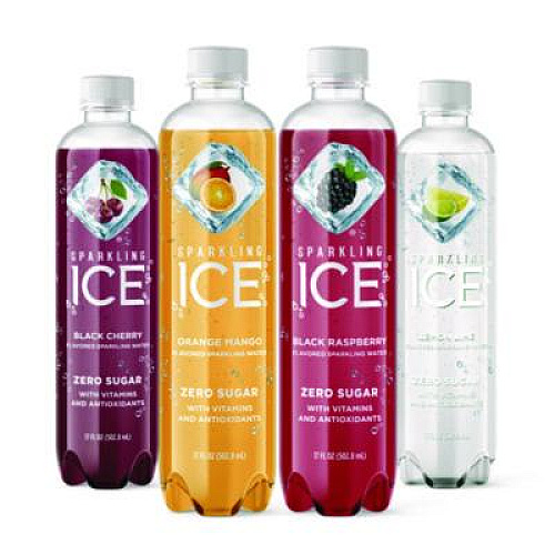 Sparkling ICE Fruit Frenzy Variety Pack, Assorted Flavors, 17 oz Bottle 24/Carton (22002383)