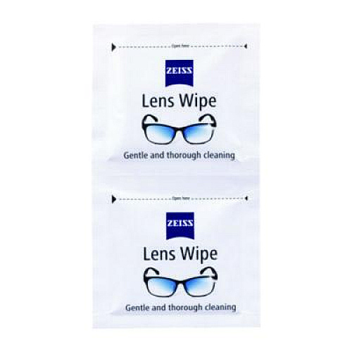 ZEISS Lens Wipes, 6 x 5, 220/Carton (22002393)