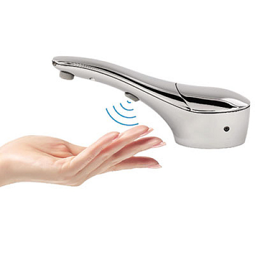 Bobrick SureFlo Top-Fill Automatic Bulk Foam Soap Dispenser, 34 oz, 2.75 x 6.75 x 3, Polished Chrome (824)