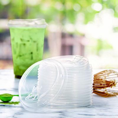 Dart Prima Strawless Plastic Lids, Fits 9 oz to 20 oz Cold Cups, Clear, 1,000/Carton (P662RSL)