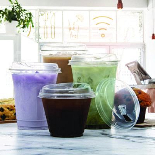 Dart Prima Strawless Plastic Lids, Fits 9 oz to 20 oz Cold Cups, Clear, 1,000/Carton (P662RSL)