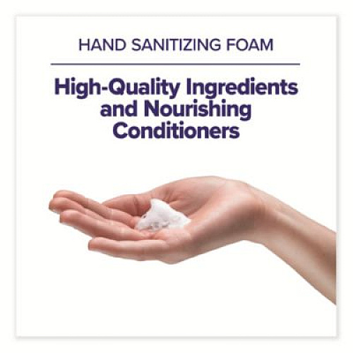 PURELL Advanced Hand Sanitizer Foam, For CS4 and FMX-12 Dispensers, 1,200 mL Refill, Unscented, 4/Carton (519204CT)