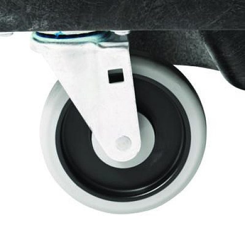 Rubbermaid Commercial 1 cu yd Structural Foam Tilt Truck, Standard Duty, 1,250 lb Capacity, Black (9T15BLA)