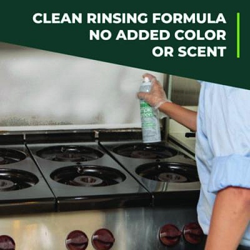 Simple Green Foaming Crystal Industrial Cleaner and Degreaser, 20 oz Aerosol Can, 12/Carton (19010)