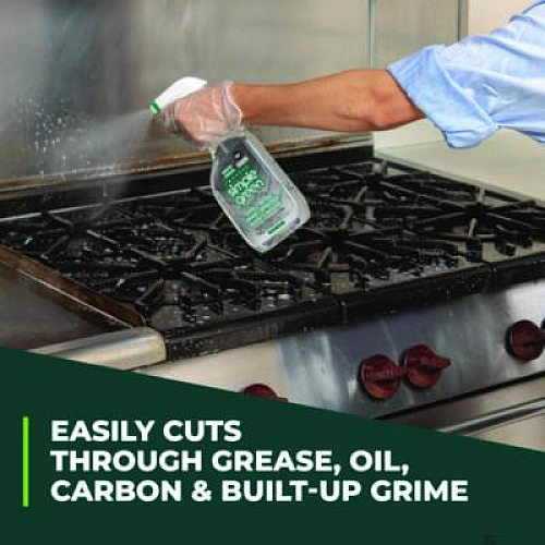 Simple Green Crystal Industrial Cleaner/Degreaser, 24 oz Spray Bottle, 12/Carton (19024)