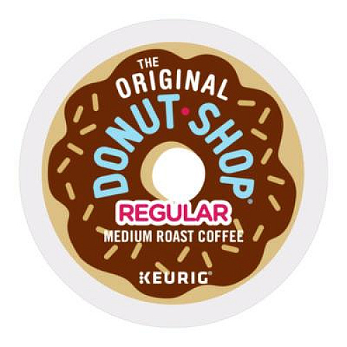 The Original Donut Shop Donut Shop Coffee K-Cups, Regular, 96/Carton (60052101CT)
