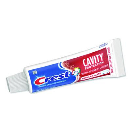 Crest Cavity Protection Toothpaste, Mint, Personal Size, 0.85 oz Tube, 240/Carton (09596)