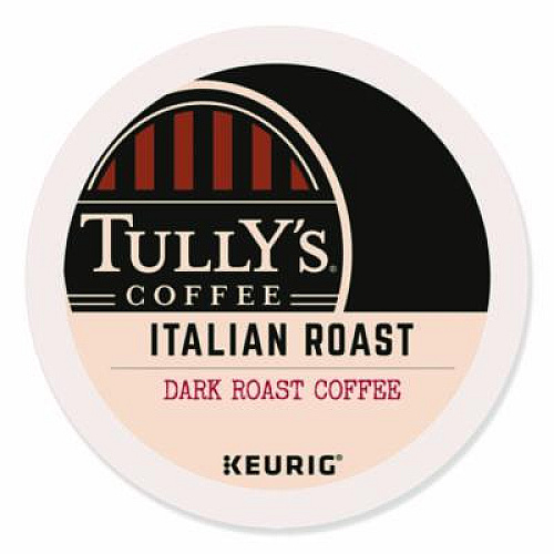 Tully's Coffee Italian Roast Coffee K-Cups, 96/Carton (193019CT)