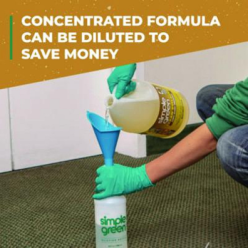 Simple Green Clean Building Carpet Cleaner Concentrate, Unscented, 1gal Bottle (11201)