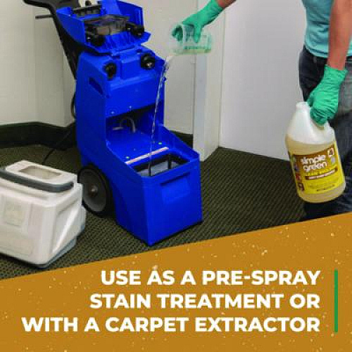 Simple Green Clean Building Carpet Cleaner Concentrate, Unscented, 1gal Bottle (11201)