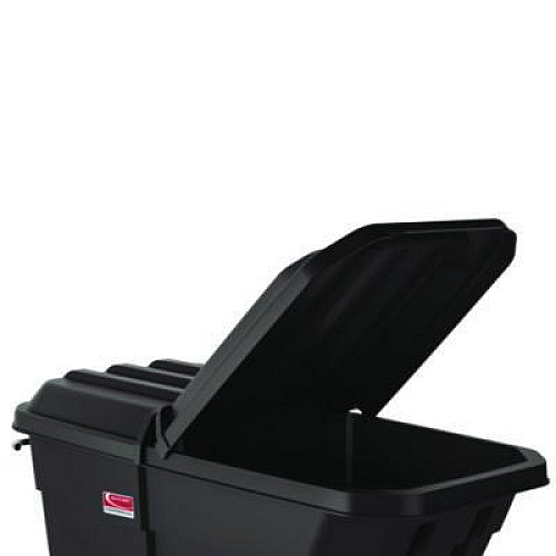 Suncast Commercial 3/4 Cubic Yard Tilt Truck Lid, 31.69 x 67 x 6.9, Black (RMTT75LID)