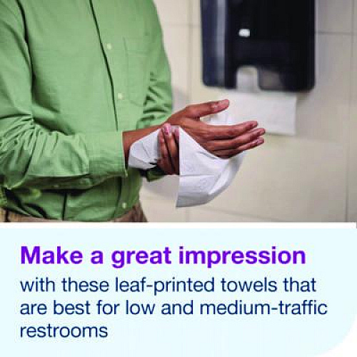 Tork Xpress Compressed Multifold Hand Towels, 1-Ply, 8.3 x 9.25, White, 250/Pack, 12 Packs/Carton (424834)
