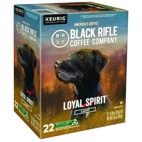 Black Rifle Coffee Company Loyal Spirit Coffee K-Cups, 88/Carton (0571CT)