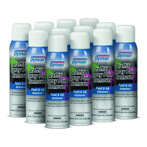 Dymon Graffiti/Paint Remover, Jelled Formula, 17.5 oz Aerosol Spray (07820)