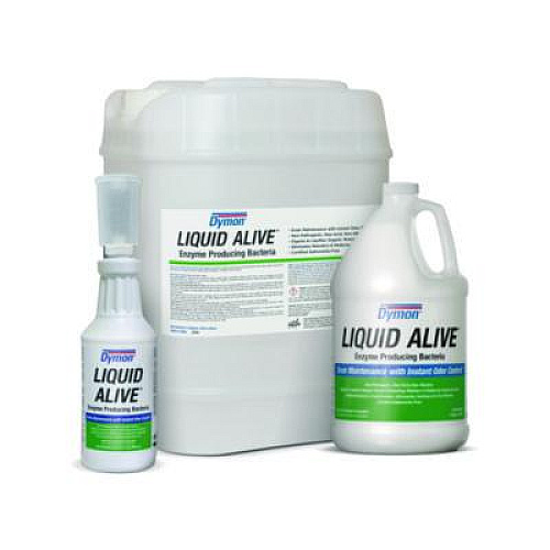 Dymon LIQUID ALIVE Enzyme Producing Bacteria, 32 oz Bottle, 12/Carton (23332)