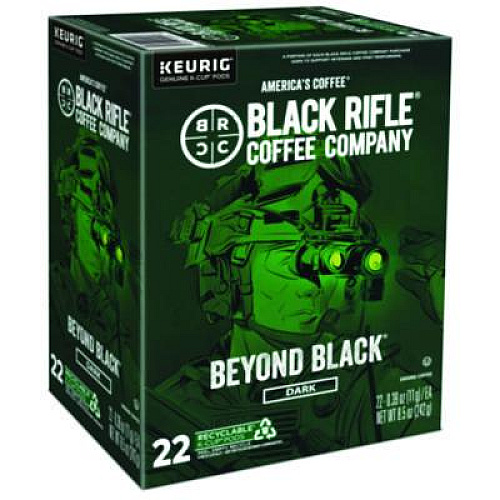 Black Rifle Coffee Company Beyond Black Coffee K-Cups, 22/Box (0499)