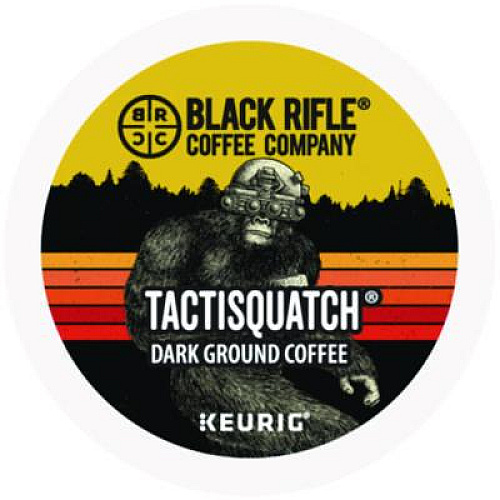 Black Rifle Coffee Company Tactisquatch Coffee K-Cups, 22/Box (0490)
