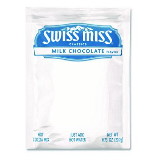 Swiss Miss Hot Cocoa Mix, Regular, 0.73 oz. Packets, 50 Packets/Box (47491)