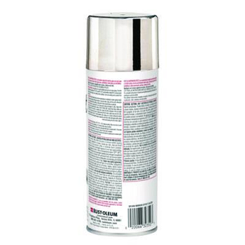 Rust-Oleum Specialty Mirror Effect Spray Paint, High Gloss Mirror, 6 oz Aerosol Can, 6/Carton (301494CT)