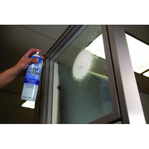 Dymon Clear Reflections Mirror and Glass Cleaner, 20 oz Aerosol Spray, 12/Carton (38520)