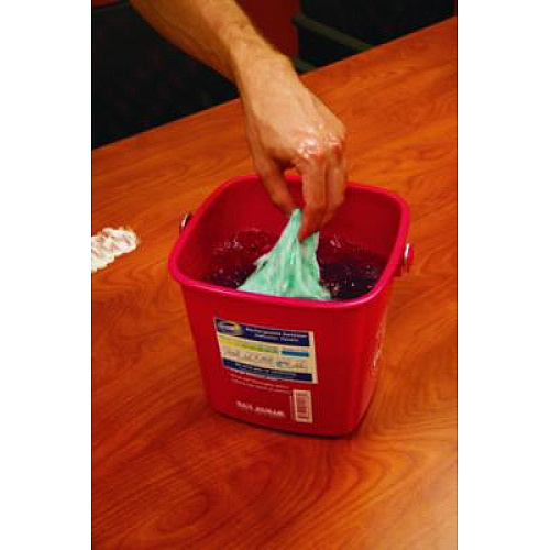 Sertun Color-Changing Rechargeable Sanitizer Indicator Towels, 1-Ply, 13.5 x 18, Unscented, Yellow/White/Blue, 150/Carton (9600)