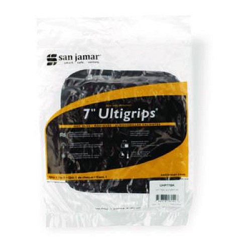 San Jamar Ultigrip Hot Pad, 11.5", Neoprene, Black (UHP77BK)