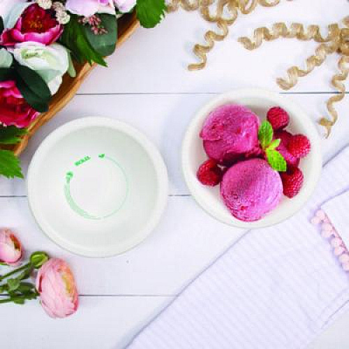 SOLO Compostable Paper Dinnerware, ProPlanet Seal, Bowl, 12 oz, White, 1,000/Carton (HB12PLANET)