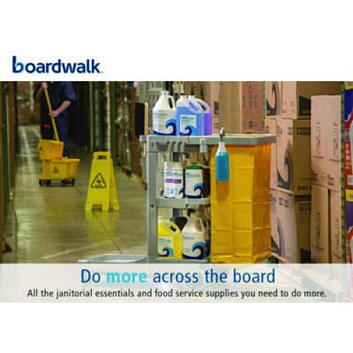 Boardwalk Hydrospun Wipers, 12 x 12, Blue, 475 Sheets/Roll (HS475B)