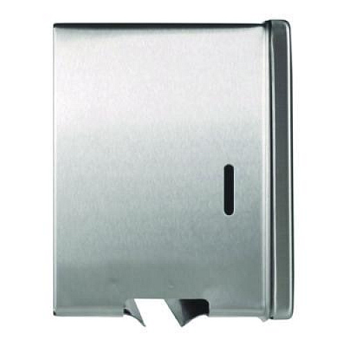 Bobrick Surface-Mounted Paper Towel Dispenser, 12.13 x 6.13 x 7.25, Satin Stainless Steel (263)