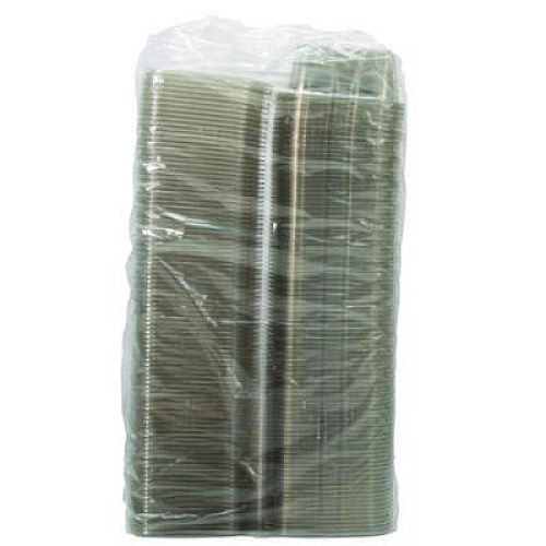 Dart ClearPac SafeSeal rPET Tamper-Resistant/Evident Containers, Embossed Bottom, 32 oz, 6.37 x 7.15 x 2.58, Clear, 200/Carton (CH32DERF)