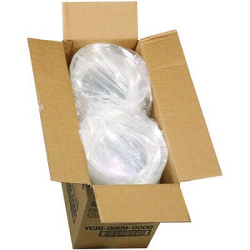 Pactiv Evergreen ClearView Dome-Style Lid with Tabs, 8.9" Diameter x 0.8" h, Clear, Plastic, 126/Carton (YCI800090000)