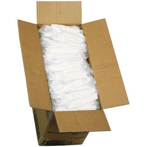 Pactiv Evergreen Fieldware Cutlery Kit, Mediumweight, Napkin/Spork/Straw, Plastic, White, 1,000/Carton (FKQWSCHLCH)