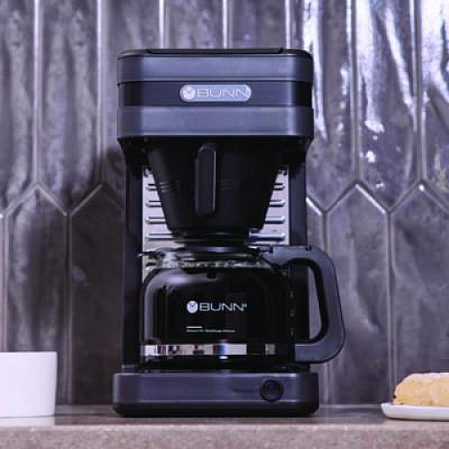 BUNN 10-Cup Speed Brew Elite CSB2G Coffee Maker, Gray/Stainless Steel