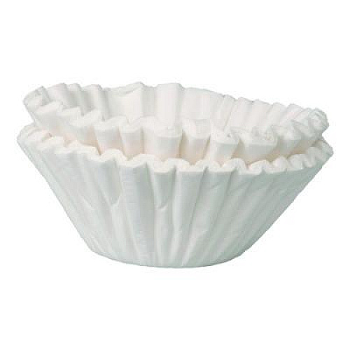 BUNN Flat Bottom Coffee Filters, 12 Cup Size, 250/Pack, 12 Packs/Carton (BCF250CT)