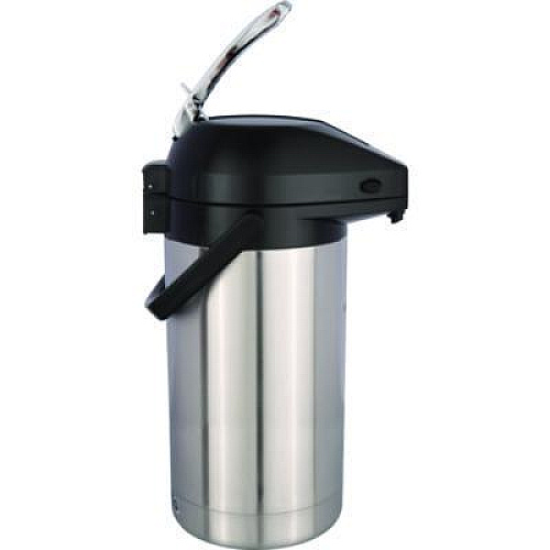 BUNN Lever Action Airpot, 101 oz, Stainless Steel/Black (AIRPOT30)